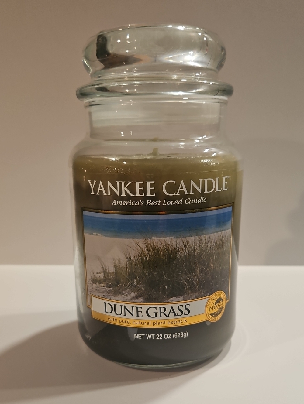 Yankee Candle Dune Grass Retired 22 Oz. Large Jar Candle